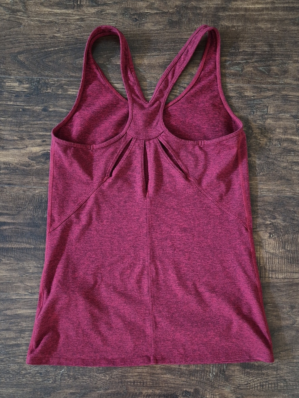 Patagonia Women's Racerback Tank Top in Heather Red